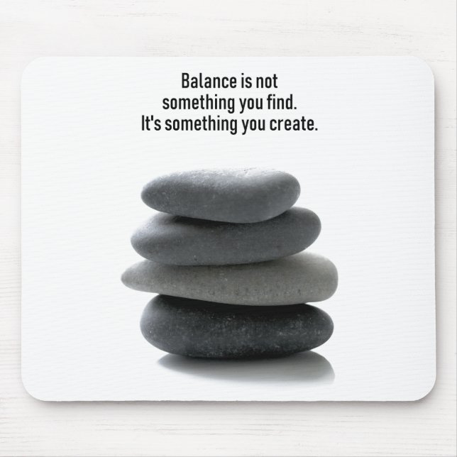 Skapa Balance Mousepad Musmatta (Framsidan)