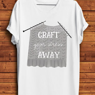 Skapa bort din stress Roligt T Shirt