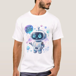 Skapa Chatbot-PM med Tecknad-mallar T Shirt