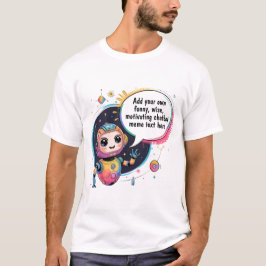 Skapa Chatbot-PM med Tecknad-mallar T Shirt