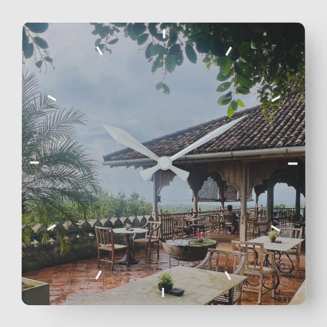 Skapa det egna musklocket för kvadraten fyrkantig klocka (Framsida)