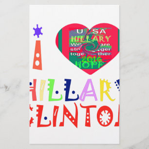 Skapa dig en inspirationslös Hillary Kärlek-citat Brevpapper