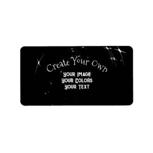 Skapa dig själv adressetikett