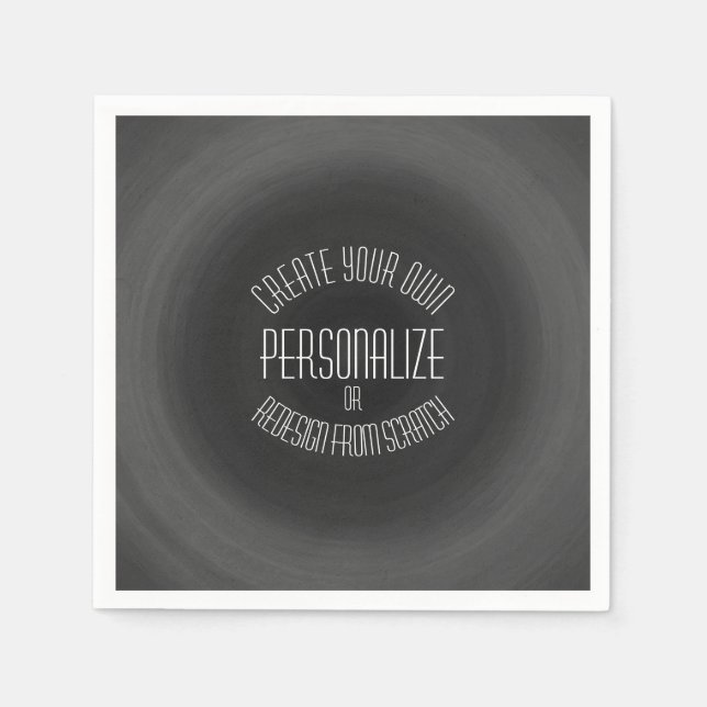 Skapa dig själv - Anpassad design Pappersservett (Framsidan)