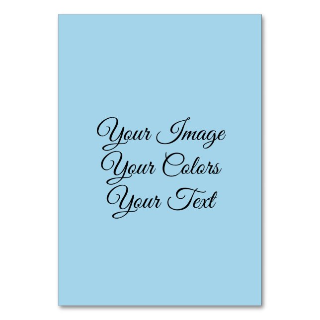 Skapa dig själv bordsnummer (Framsidan)