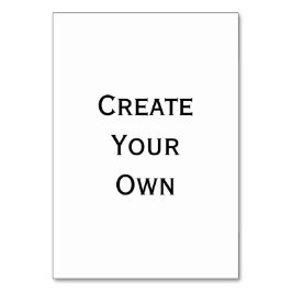 Skapa dig själv bordsnummer