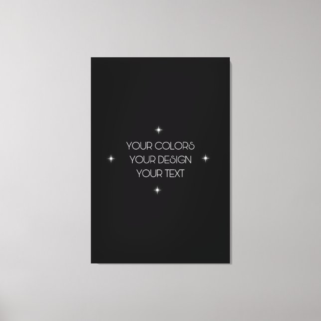 Skapa dig själv canvastryck (Framsida)