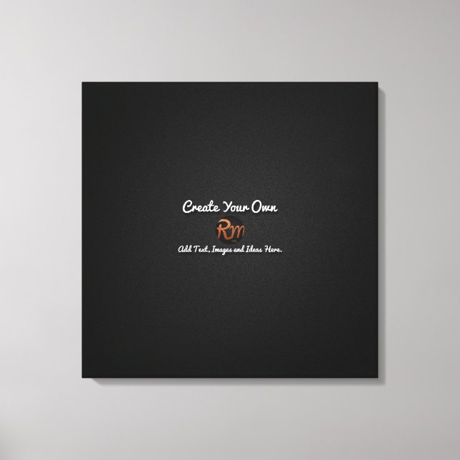 Skapa dig själv canvastryck (Framsida)