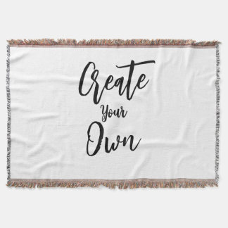 Skapa dig själv filt