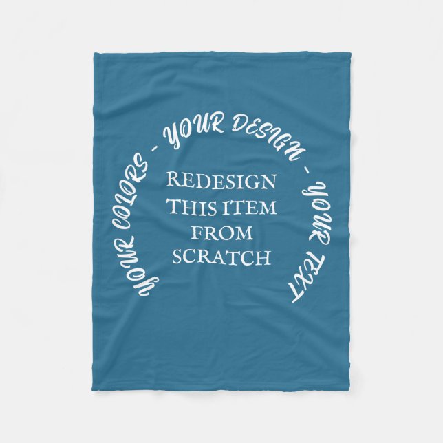 Skapa dig själv fleecefilt (Framsidan)