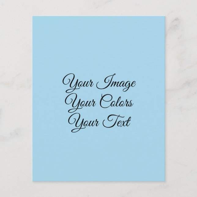 Skapa dig själv flygblad (Framsidan)