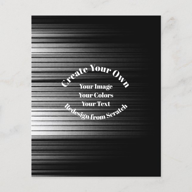 Skapa dig själv flygblad (Framsidan)