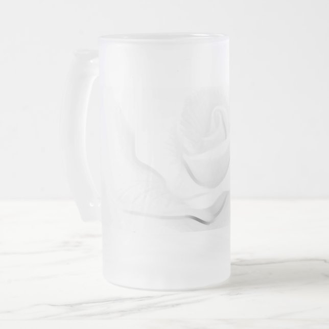 Skapa dig själv -  frostat ölglas (Framsida vänster)