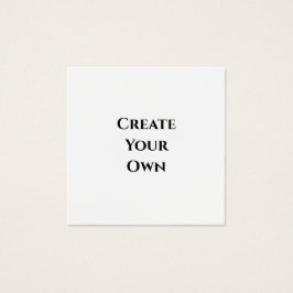 Skapa dig själv fyrkantigt visitkort