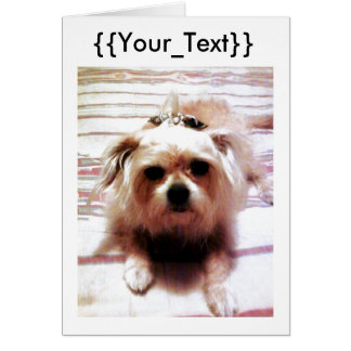 Skapa dig själv hälsningskort