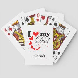 Skapa dig själv i kärlek mitt Pappa Casinokort