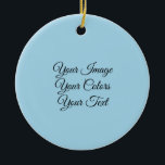 Skapa dig själv julgransprydnad keramik<br><div class="desc">Skapa dina egna personligt bröllp-favörer,  presentpackning,  dekorationer och inbjudningar från anpassningsbar färg,  personlig smycken med mera!</div>