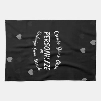 Skapa dig själv kökshandduk