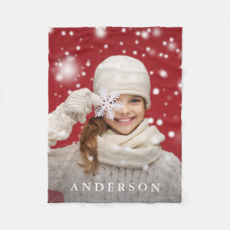 Skapa dig själv | Lägg till Anpassningsbarna Foto Fleecefilt