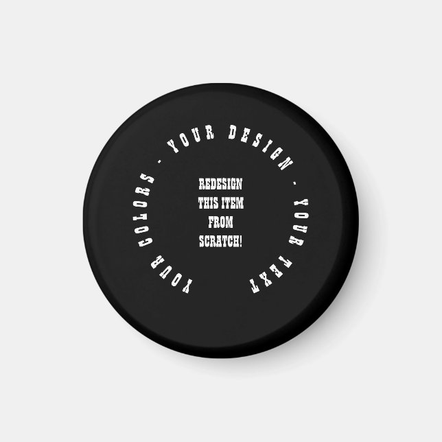 Skapa dig själv magnet (Framsidan)