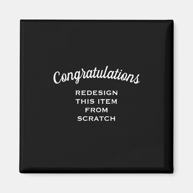 Skapa dig själv magnet (Framsidan)