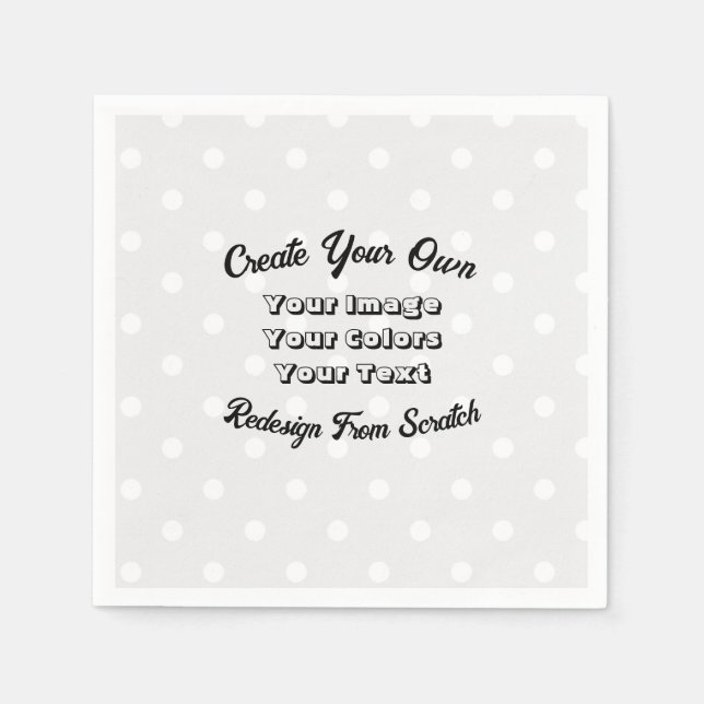 Skapa dig själv pappersservett (Framsidan)