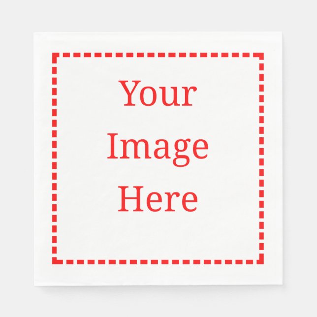 Skapa dig själv pappersservett (Framsidan)