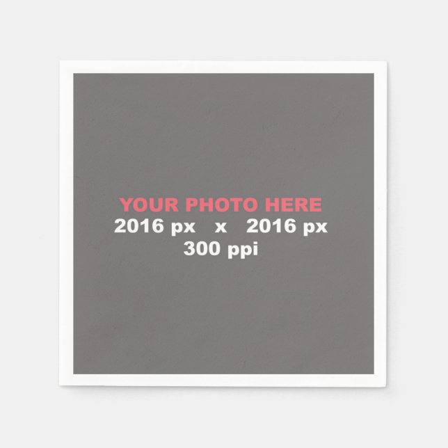 Skapa dig själv pappersservett (Framsidan)