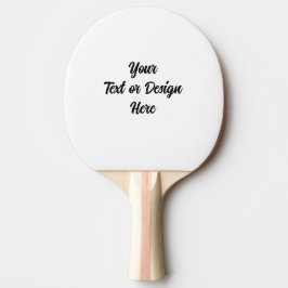 Skapa dig själv pingisracket