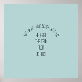 Skapa dig själv poster