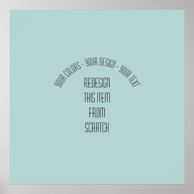 Skapa dig själv poster (Framsidan)