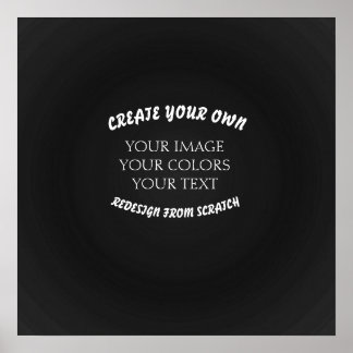 Skapa dig själv poster