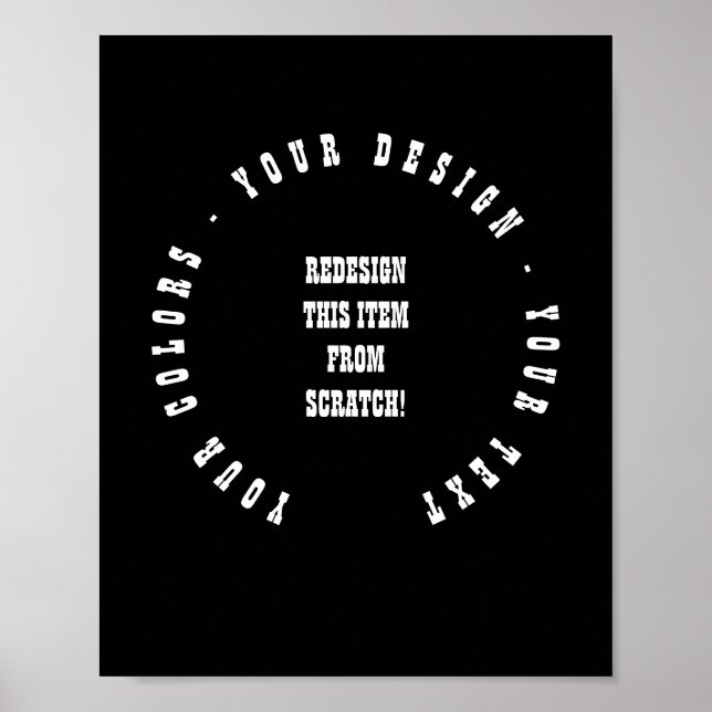 Skapa dig själv poster (Framsidan)