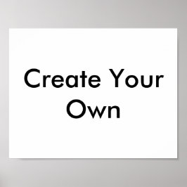 Skapa dig själv poster