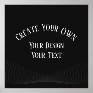 Skapa dig själv poster