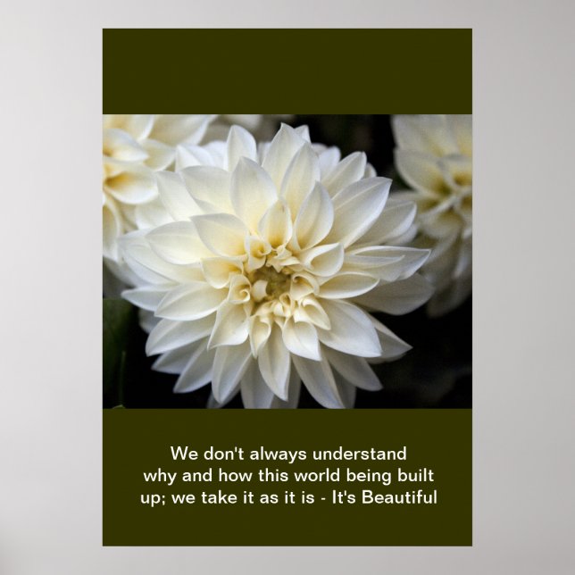 Skapa dig själv poster naturfotografi (Framsidan)