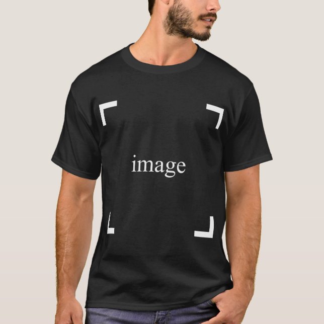 Skapa dig själv t shirt (Framsida)