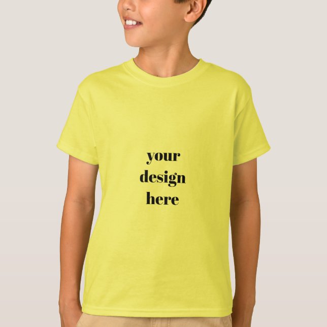 Skapa dig själv t shirt (Framsida)