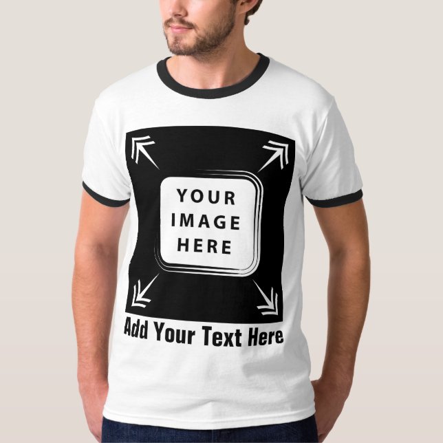 Skapa dig själv t shirt (Framsida)