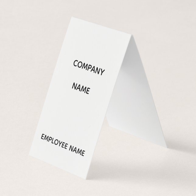 Skapa din design här lägg till din textlogotyp visitkort (Framsida)