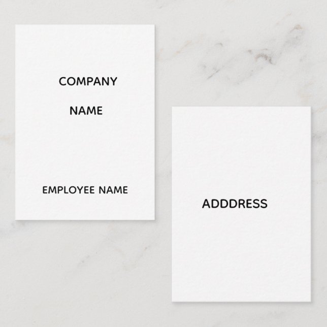 Skapa din design här lägg till din textlogotyp visitkort (Fram/baksida)