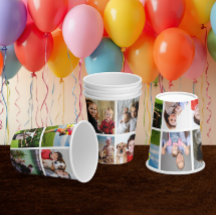 Skapa din egen 10-foto Collage Papperskopp