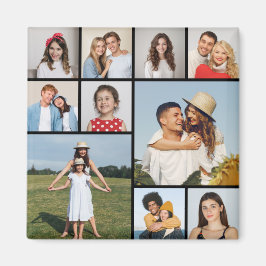 Skapa din egen 10-fotokollage magnet