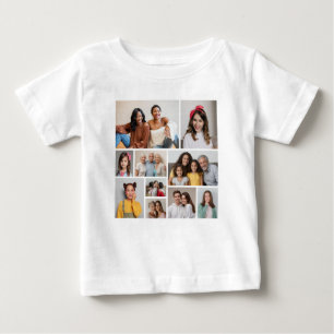 Skapa din egen 10-fotokollage t shirt