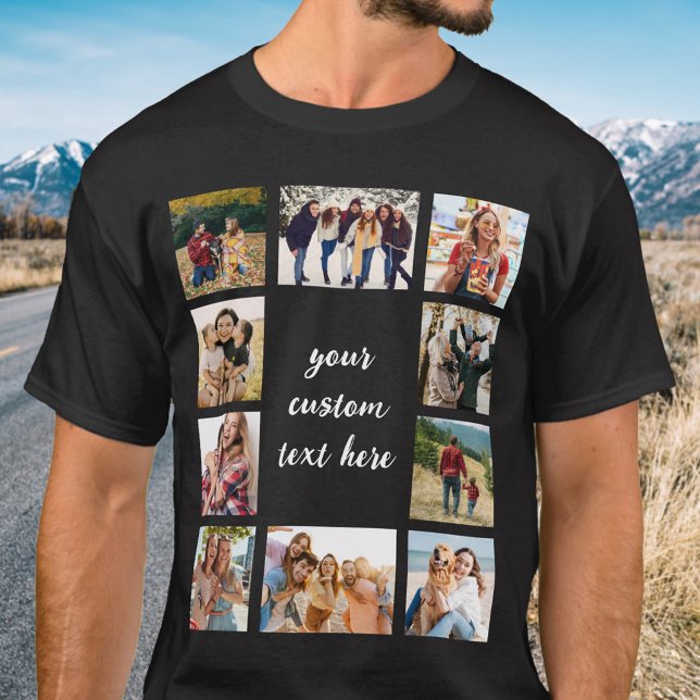 Skapa din egen 10-fotokollage t shirt (Skapare uppladdad)