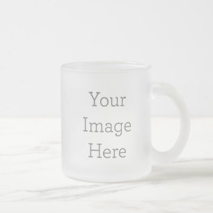 Skapa din egen 10 oz-frusna glaskaffe Mugg