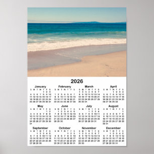 Skapa din egen 10 x 14 Photo 2026-kalender Poster