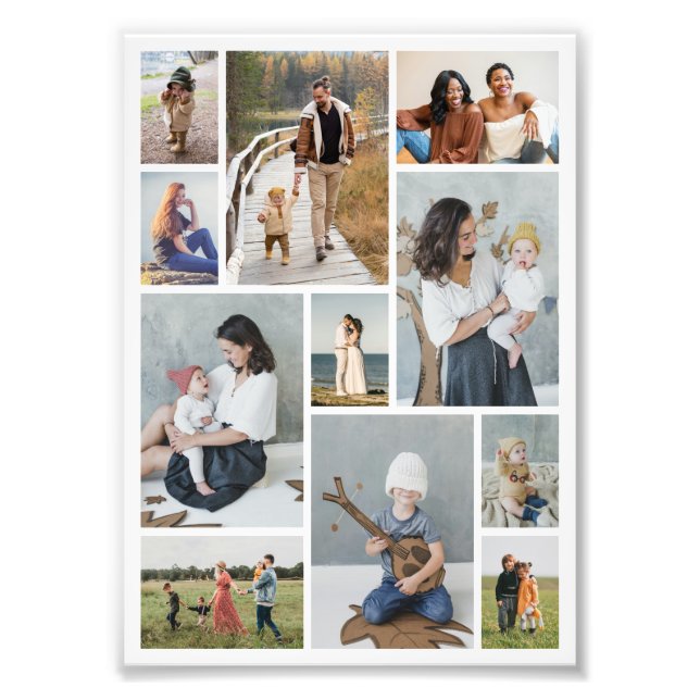 Skapa din egen 11 fotofotomakning - utvidgning fototryck (Framsidan)