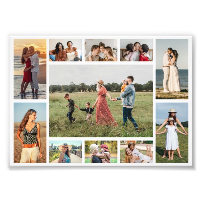 Skapa din egen 11 fotofotomakning - utvidgning fototryck (Framsidan)