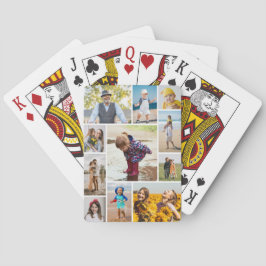 Skapa din egen 11 fotokollage casinokort